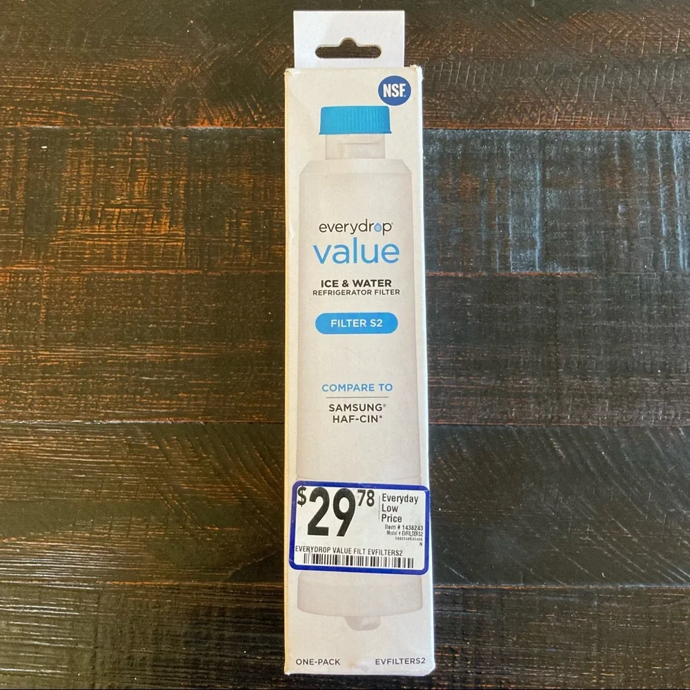 Refrigerator Filter Everydrop Value Filter S2 Compare to Samsung HAF-CIN - Picture 4 of 12